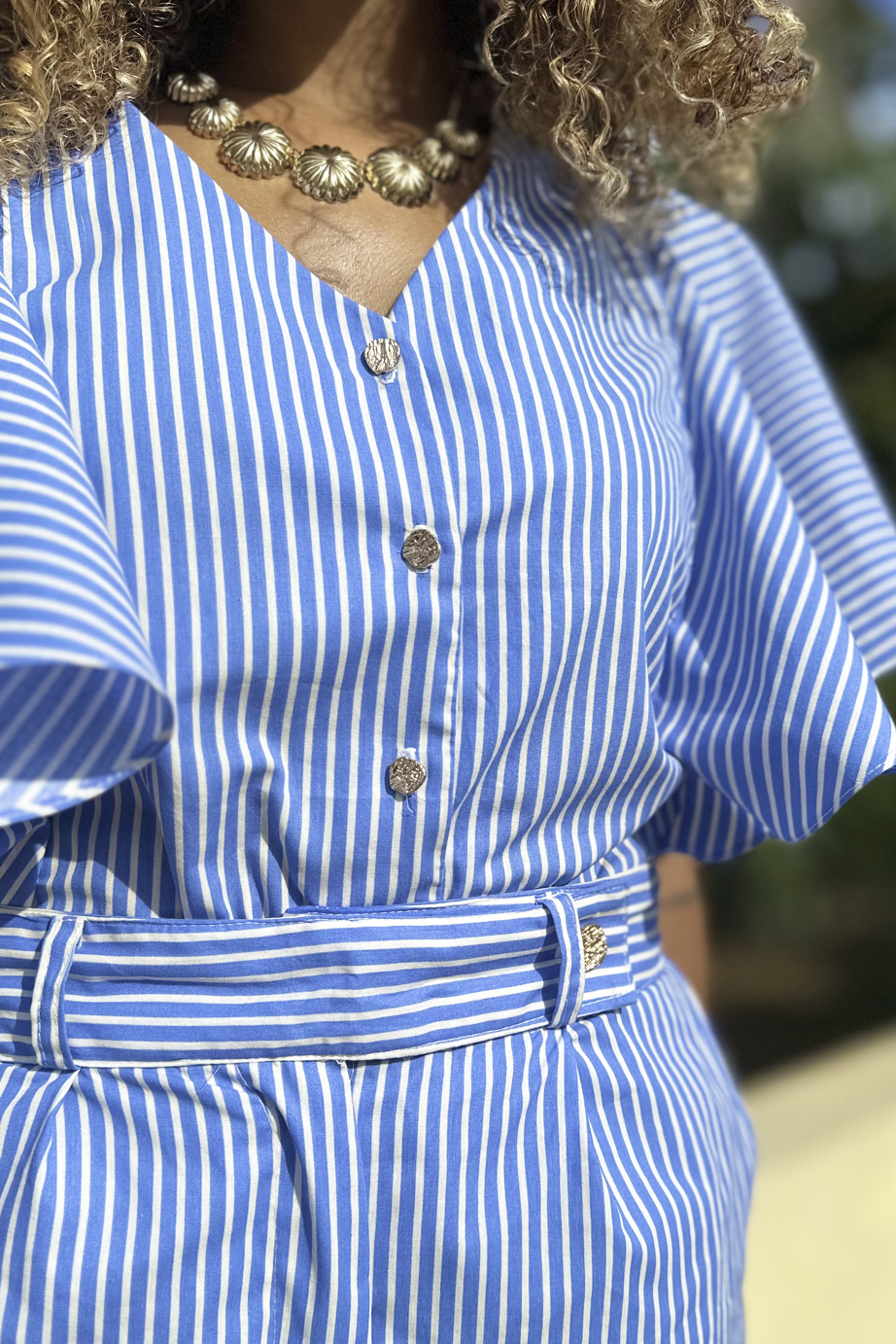 Blusa Sicília Listrada