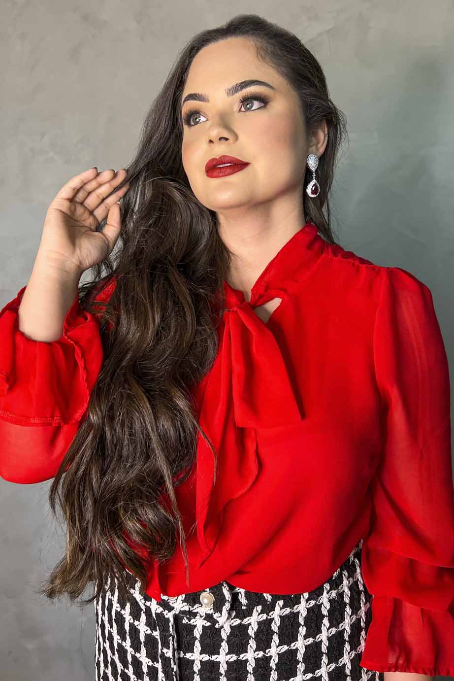 Blusa Daiana Vermelha