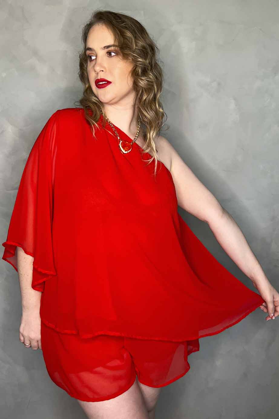 Conjunto Catarina Vermelho