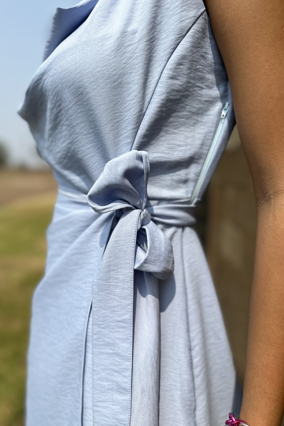 Vestido Maysa Azul Céu