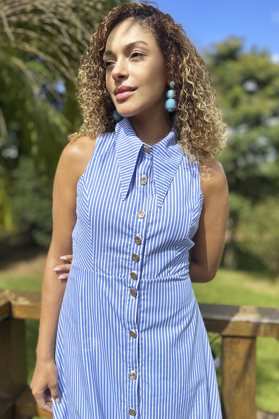 Vestido Amalfi Listrado