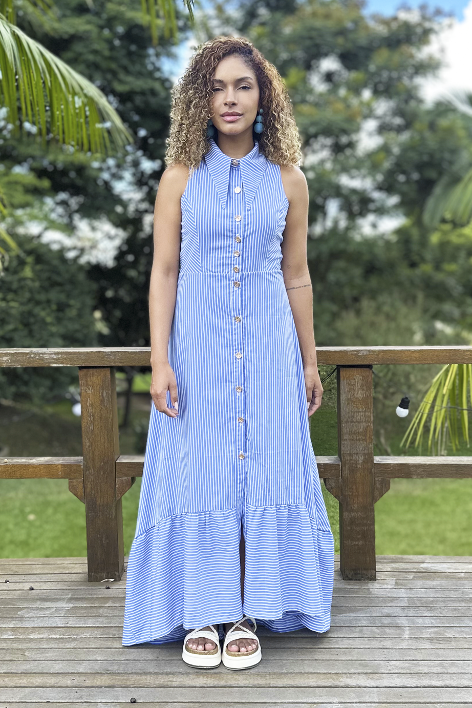 Vestido Amalfi Listrado