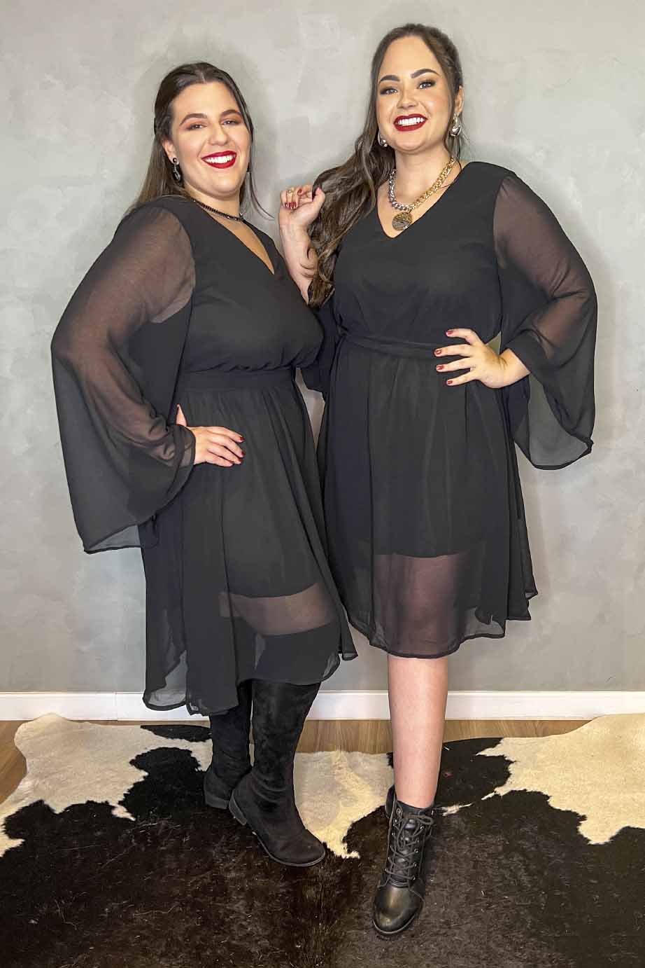 Vestido Meghan Preto