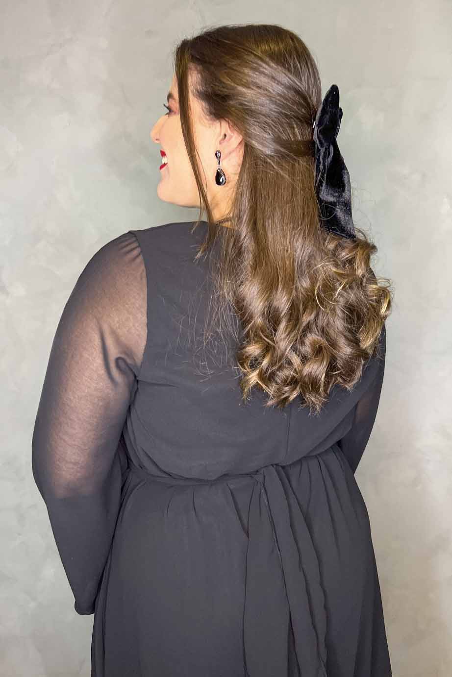 Vestido Meghan Preto