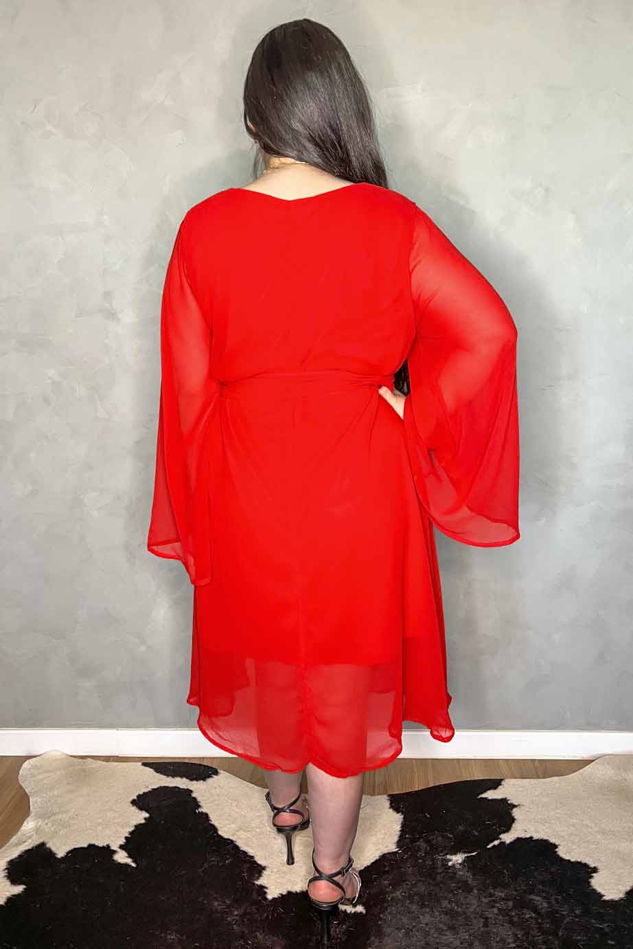 Vestido Meghan Vermelho