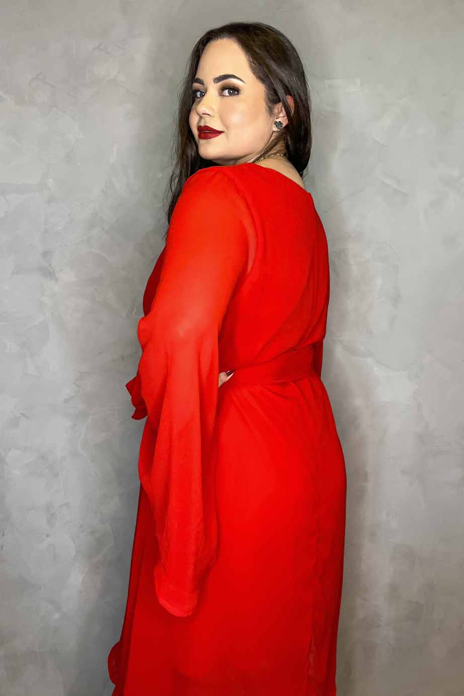 Vestido Meghan Vermelho