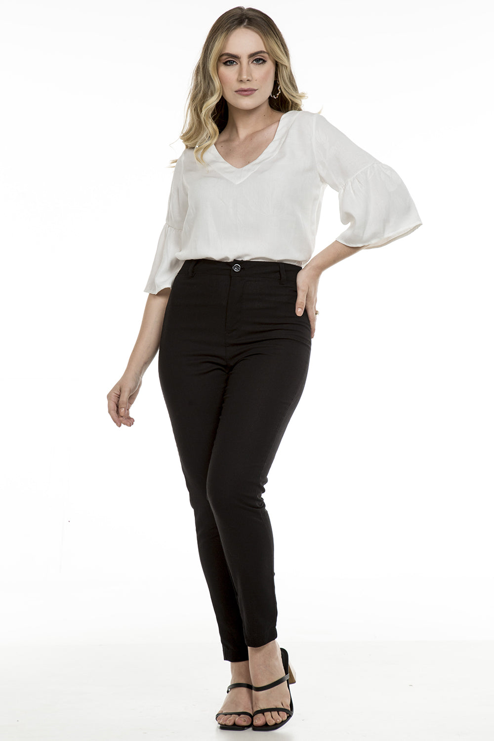 Calça skinny preta
