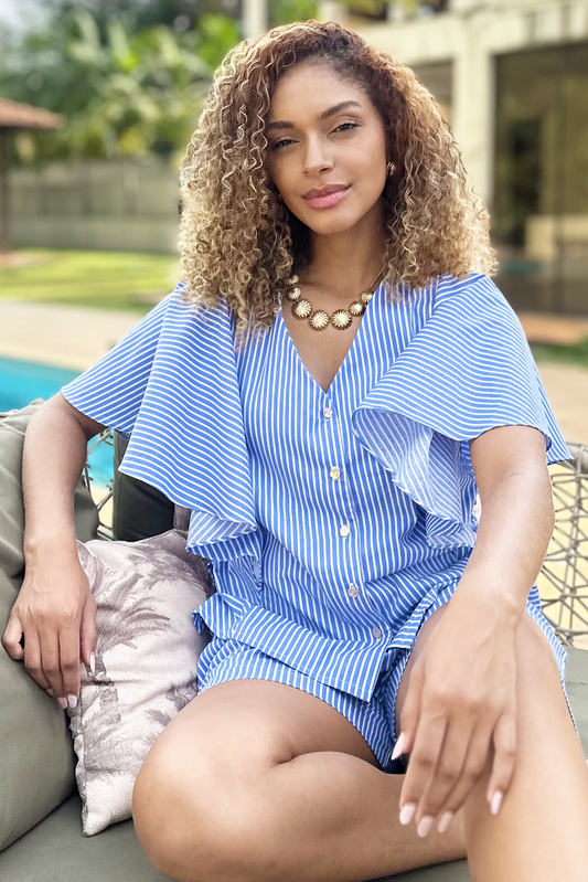 Blusa Sicília Listrada