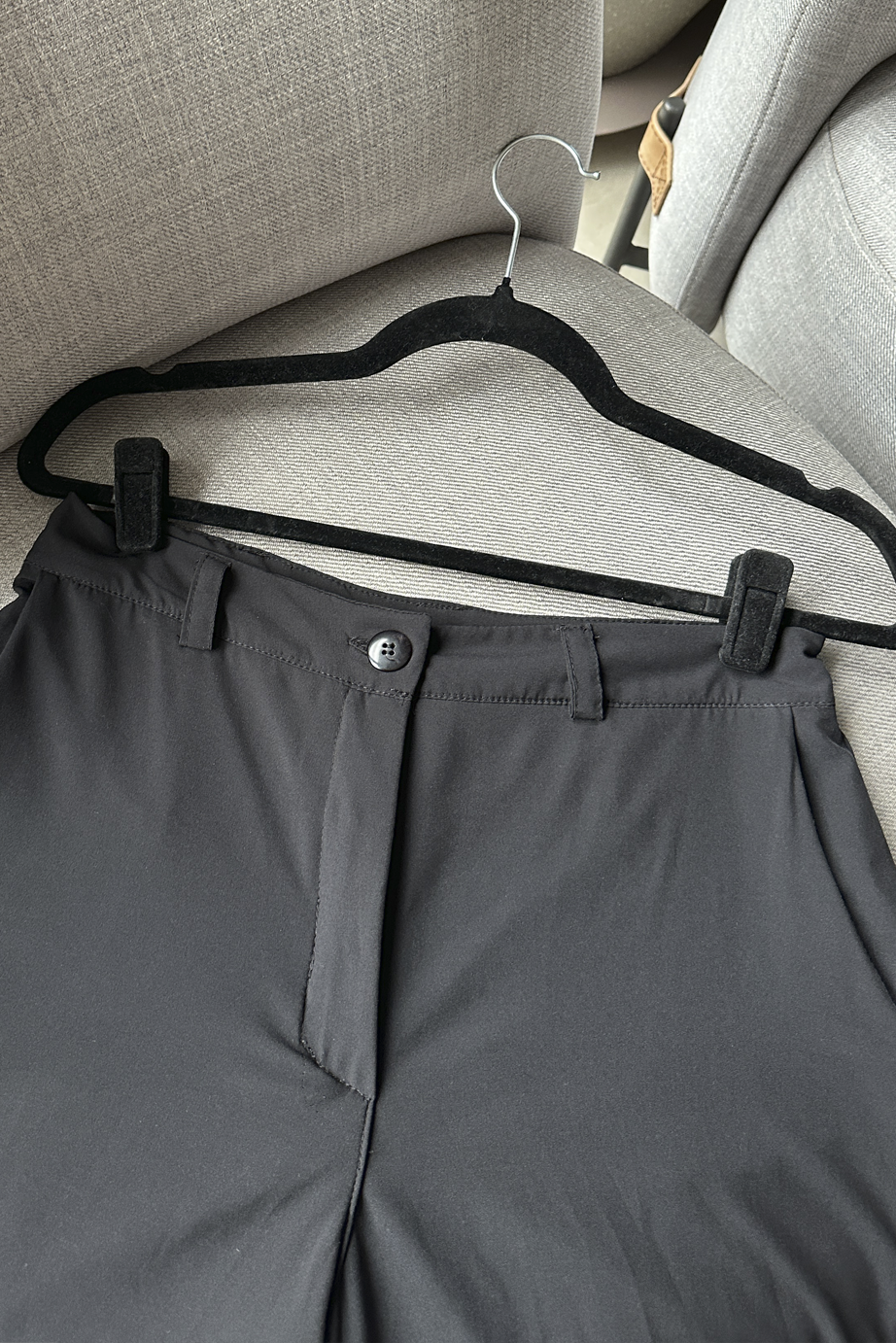 Calça pantalona alfaiataria preta