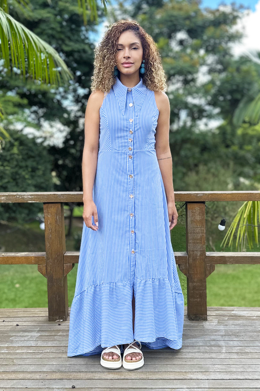 Vestido Amalfi Listrado