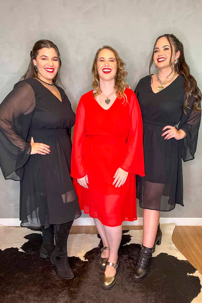 Vestido Meghan Preto