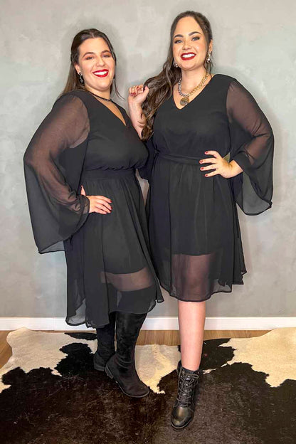 Vestido Meghan Preto