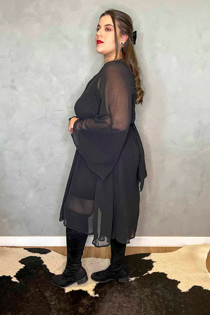 Vestido Meghan Preto